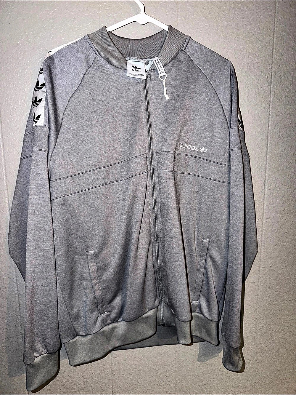 adidas Originals Lock Up Track Jacket Gray